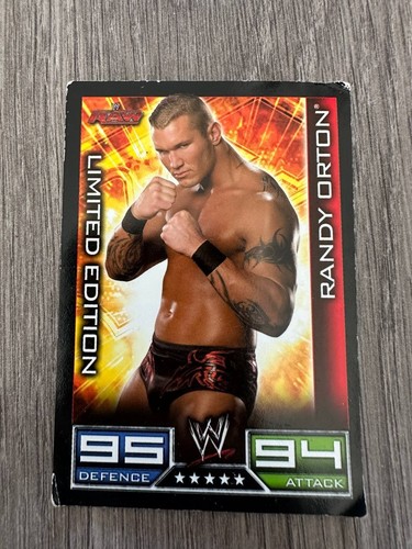 Topps wwe slam attax randy - wwe,
