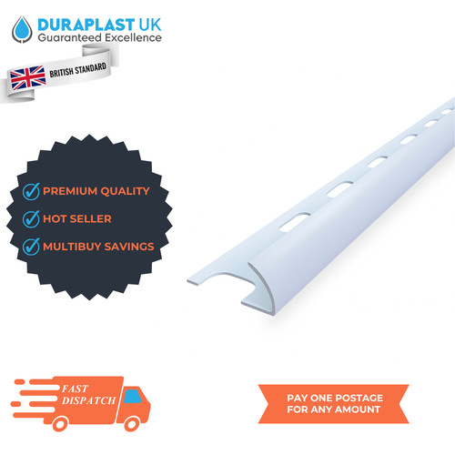 Tile trims plastic - round, shape