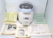 Dak Turbo Baker IV Dome Lid Bread Machine & Dough Maker Fab-2000 IV with Manuals