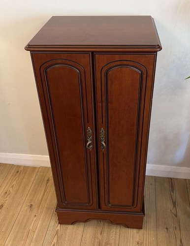 Vintage wooden media - media, storage