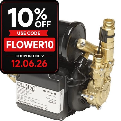 Stuart turner shower pump - stuart,