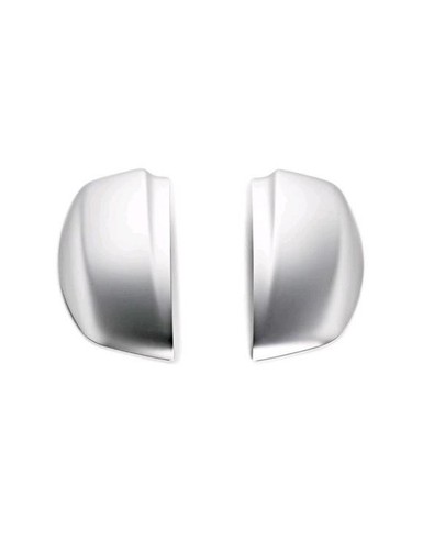 Pair matte silver - silver, chrome