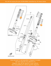 YAMAHA Bearing, 93399-99942