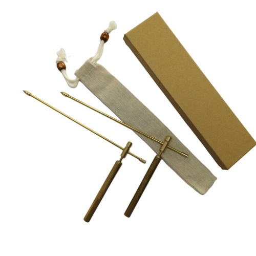 Dowsing rods brass spirit - dowsing,