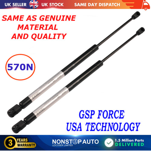 Rear tailgate gas struts - 2x,