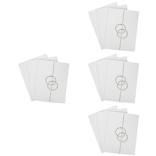 4sets white trifold - trifold, paperboard