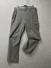 Rohan Trousers 36 R Dry Explorers Barricade Mens Activewear grey Hiking Walking