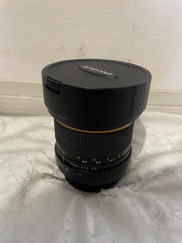 Samyang 8mm fisheye lens - samyang,