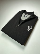 Footjoy Black 100% Wool 1/4