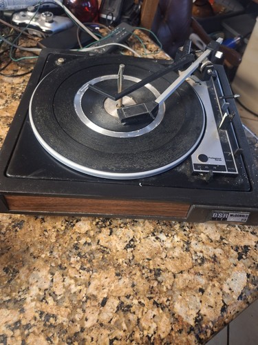 Vintage turn table bsr - vintage,