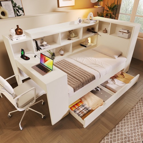 3ft single daybed bulti - daybed, bulti-in