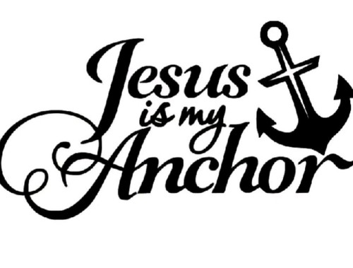 Jesus anchor waterproof - anchor,