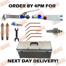 OXY/ ACETYLENE TYPE 5 HEAVY WELDING & CUTTING SET GAS TORCH CUTTER NOZZLE KIT