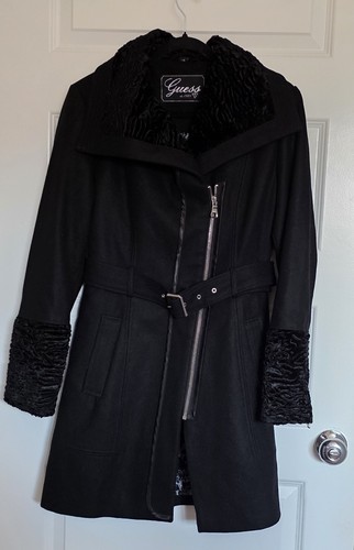 Guess womens black wool - ​guess,