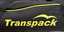 Transpack Ski Vault Double Pro Roller Wheeled Padded Bag 165-195 cm Black Yellow