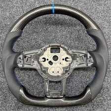 Customized Carbon Fiber Flat Steering Wheel for VW Golf MK7 GTI R  2013-2020