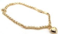 9CT GOLD BELCHER BRACELET