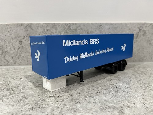 Corgi twin axle box trailer - corgi,
