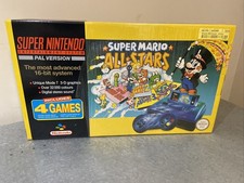 Super Nintendo (SNES PAL) Console, Mario All-Stars Version AMAZING CONDITION