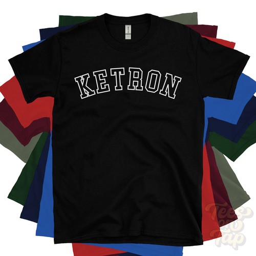 Ketron shirt retro varsity - t-shirt,