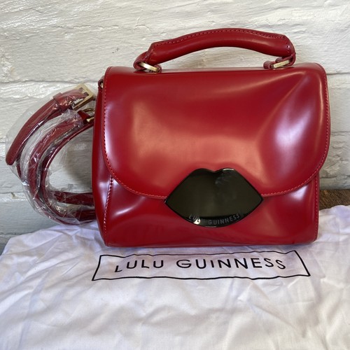 Lulu guinness red small izzy - guinness,