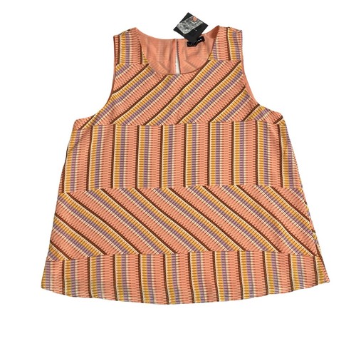 Pleione top womens orange - m,