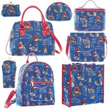 Signare Tapestry Paddington Bear Blue Collection Bags Purse Vanity Backpack Gift
