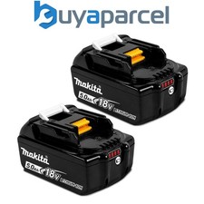 2 X Genuine Makita BL1850 18V 5.0Ah Li-Ion LXT Battery 5AH Star Battery BL1850B