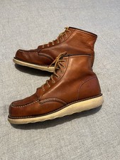 Red Wing Classic Moc Toe Boots 875 Oro Legacy - Size 6.5 UK