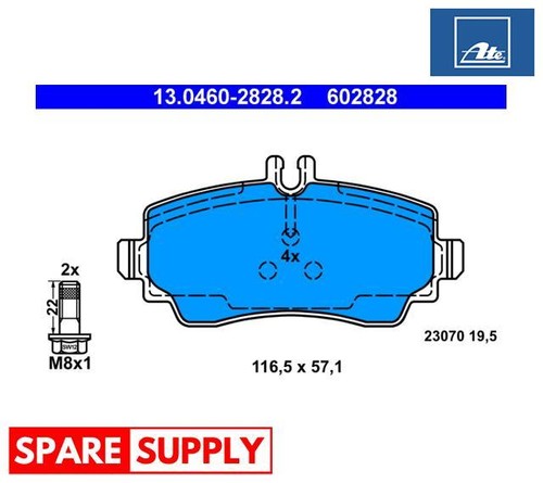 Brake pad set disc - brake,