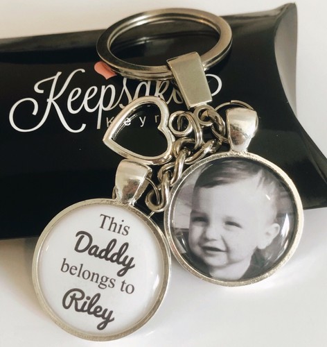 Personalised photo keyring - personalised,