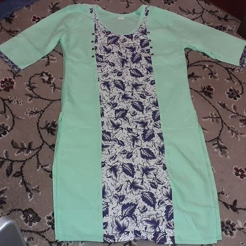 Cotton ladies womens kurta - womens,