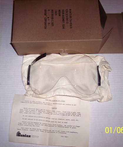 New hgu clear - visor, for