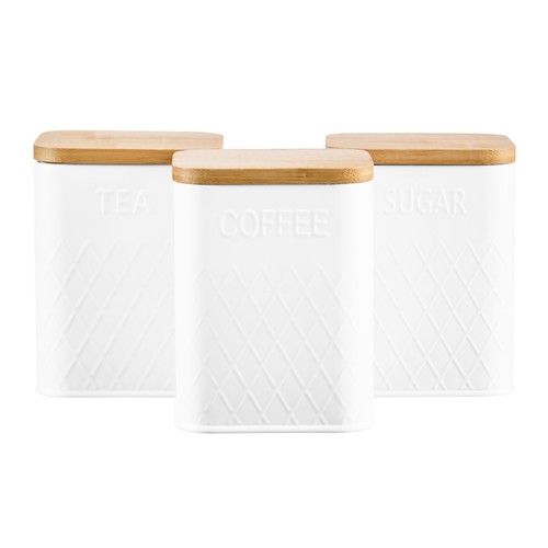 Tea coffee sugar canister - coffee,