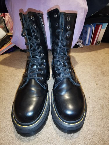 Jadon black martens boots - black, dr.