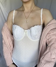 Vintage Cream Lace Corset