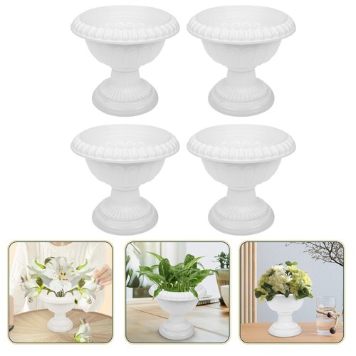 4pcs pots garden planter urns - pots,