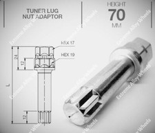 ALLOY WHEEL TUNER KEY 10 STAR