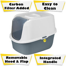 Hooded Cat Litter Tray Deep