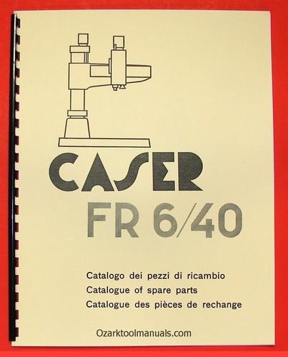 Caser radial arm drill - fr,