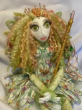 Ooak Handmade  cloth textile