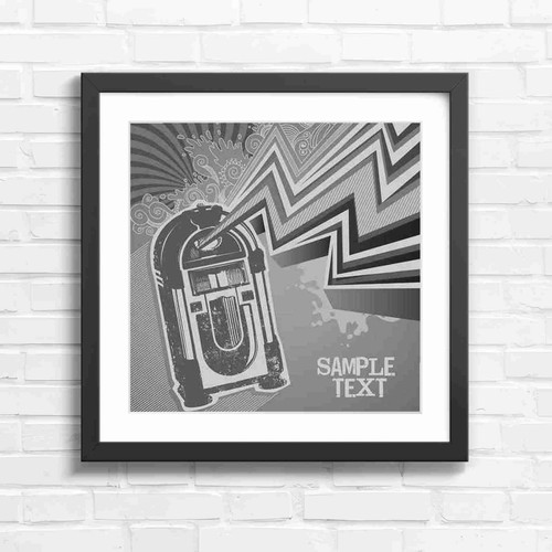 Retro vintage jukebox music - retro,