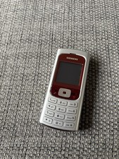 Siemens Benq A31 Mobile Phone Rare Retro No Battery Untested Silver Red