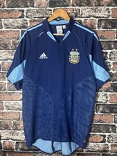 Vintage Adidas Argentina 2004 away football shirt jersey size L large