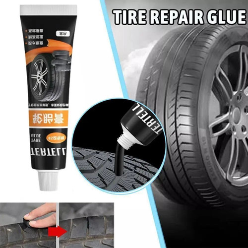 Black tire repair - repair, glue