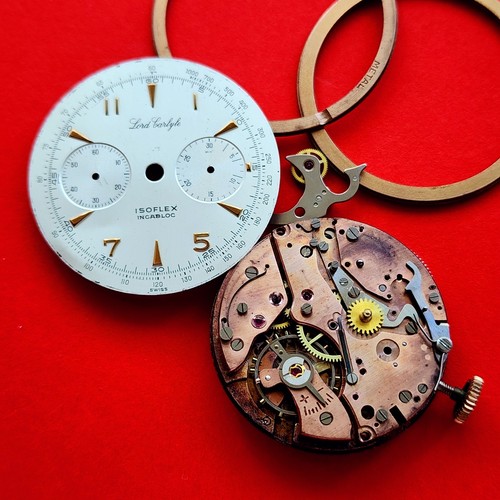 Landeron 149 chronograph watch - chronograph,