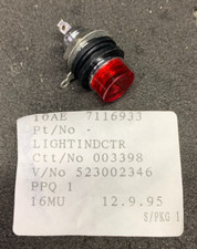 Aircraft Red Indicator Light