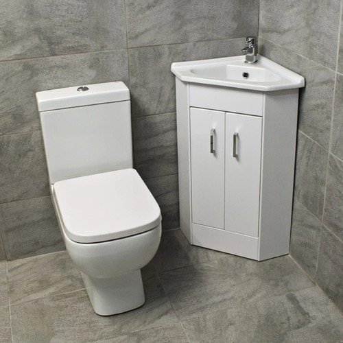 Corner vanity door basin - door,