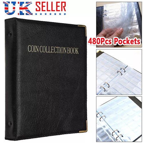 480 coin collection album - 480,