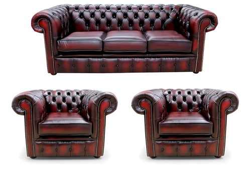 Chesterfield sofa suite - chesterfield,